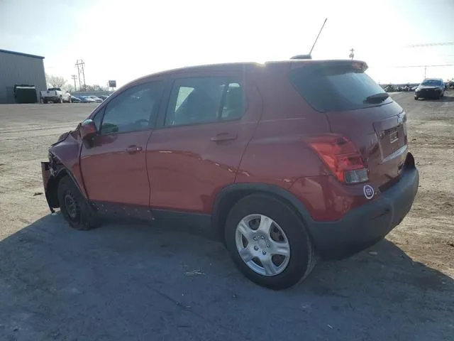 KL7CJKSB7FB261480 2015 2015 Chevrolet Trax- LS 2