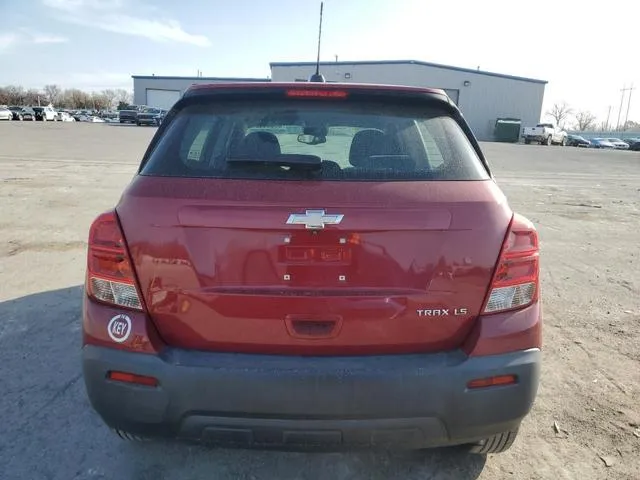 KL7CJKSB7FB261480 2015 2015 Chevrolet Trax- LS 6