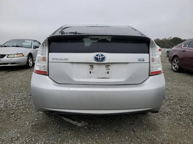 JTDKN3DU9A0178662 2010 2010 Toyota Prius 6