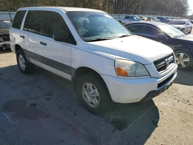 2HKYF18135H549755 2005 2005 Honda Pilot- LX 4