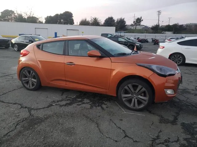 KMHTC6AD0FU222916 2015 2015 Hyundai Veloster 4