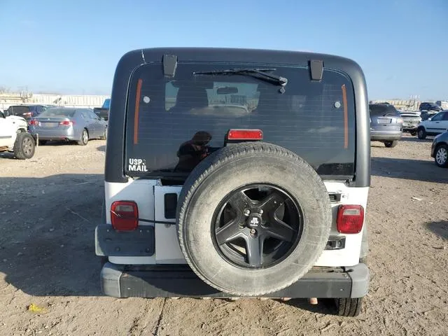 1J4F449S54P775671 2004 2004 Jeep Wrangler- Sport 6