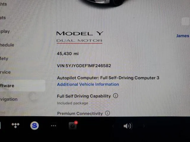 5YJYGDEF1MF246582 2021 2021 Tesla MODEL Y 9