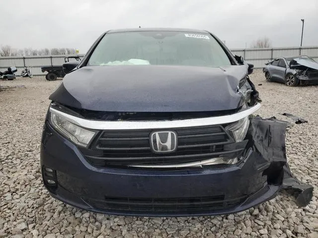 5FNRL6H75MB034123 2021 2021 Honda Odyssey- Exl 5