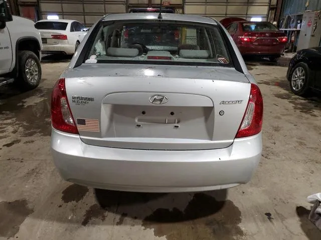 KMHCN46C37U112166 2007 2007 Hyundai Accent- Gls 6