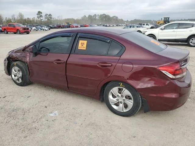 2HGFB2F58DH535938 2013 2013 Honda Civic- LX 2