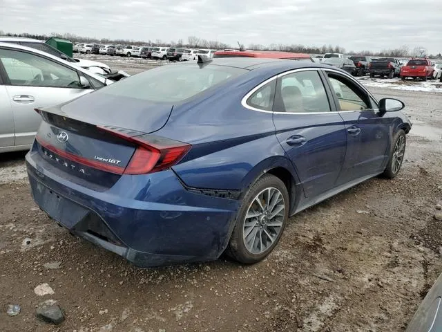 5NPEH4J27LH035390 2020 2020 Hyundai Sonata- Limited 3