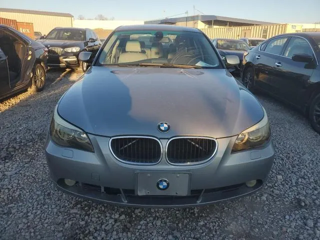 WBANA73555CR58587 2005 2005 BMW 5 Series- 530 I 5