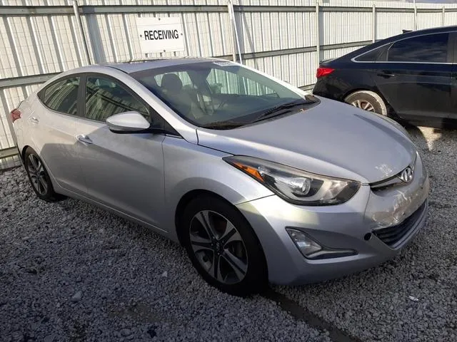 KMHDH4AH7FU300038 2015 2015 Hyundai Elantra- SE 4