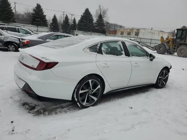 5NPEJ4J21MH132669 2021 2021 Hyundai Sonata- Sel Plus 3