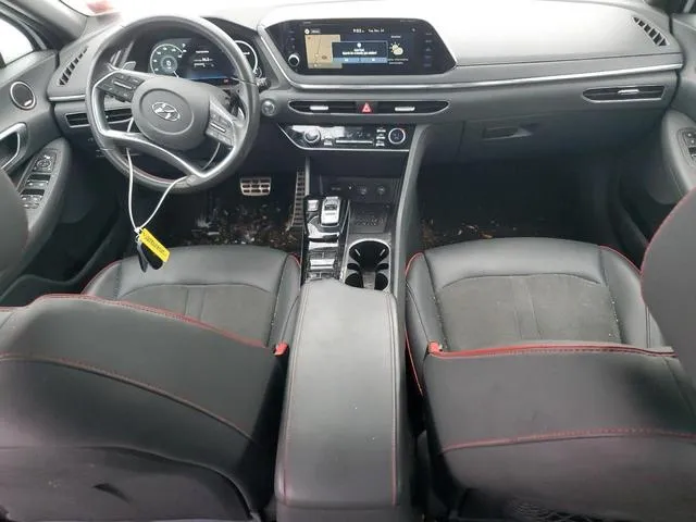 5NPEJ4J21MH132669 2021 2021 Hyundai Sonata- Sel Plus 8