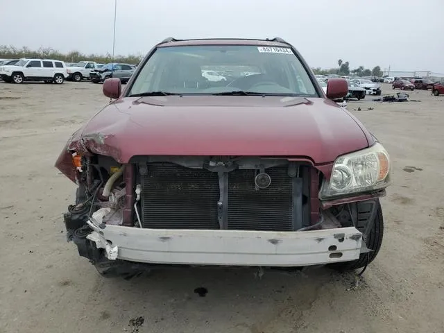 JTEGD21A250110640 2005 2005 Toyota Highlander 5