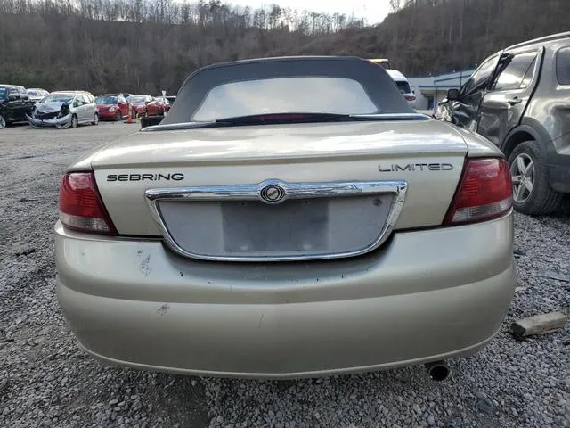 1C3EL65R55N633809 2005 2005 Chrysler Sebring- Limited 6