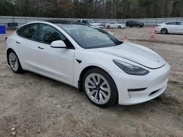 5YJ3E1EB4NF128183 2022 2022 Tesla MODEL 3 4