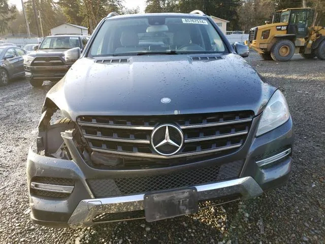 4JGDA2EB5CA037639 2012 2012 Mercedes-Benz ML-Class- 350 Blu 5