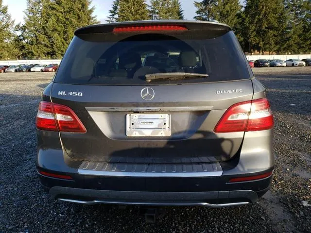 4JGDA2EB5CA037639 2012 2012 Mercedes-Benz ML-Class- 350 Blu 6