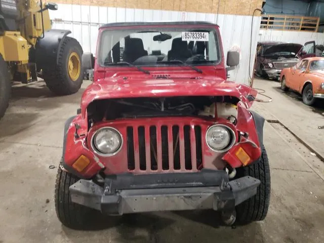 1J4FA49S55P386555 2005 2005 Jeep Wrangler- Sport 5