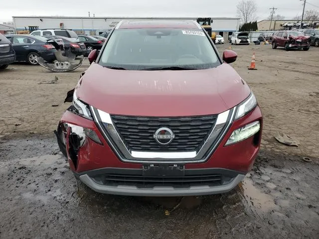 JN8BT3BB9NW337775 2022 2022 Nissan Rogue- SV 5