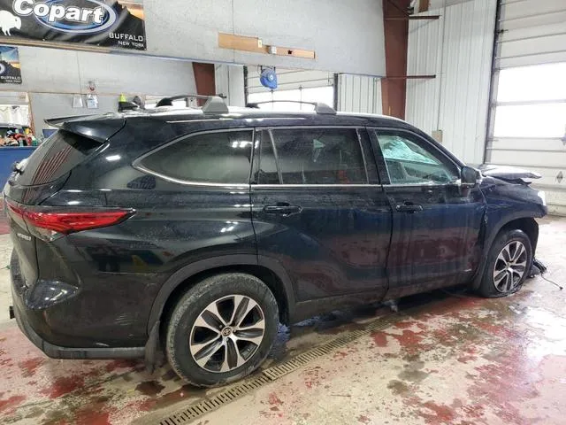 5TDGBRCHXNS538109 2022 2022 Toyota Highlander- Hybrid Xle 3