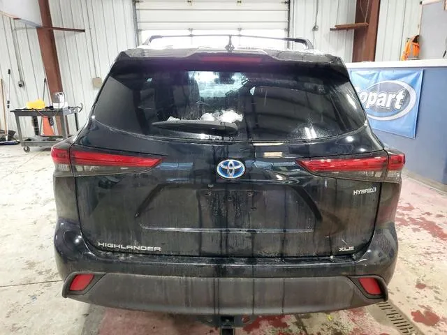 5TDGBRCHXNS538109 2022 2022 Toyota Highlander- Hybrid Xle 6