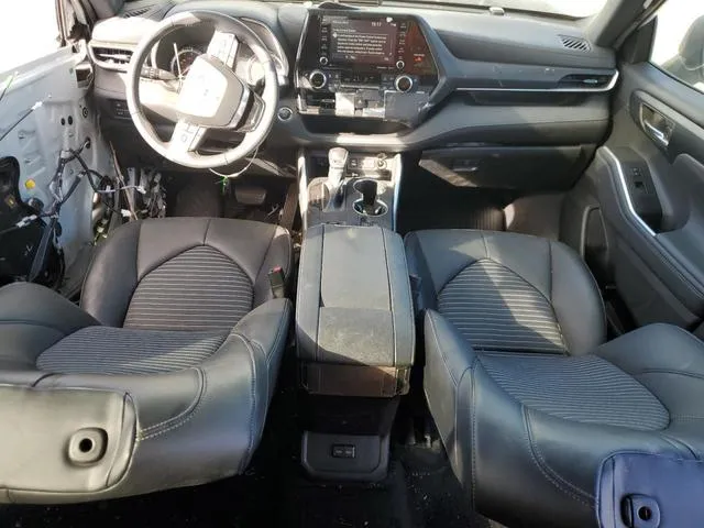 5TDLZRAH7NS133662 2022 2022 Toyota Highlander- Xse 8