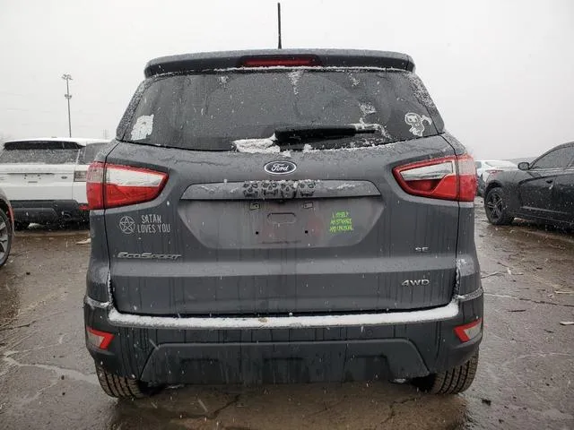 MAJ6S3GL1LC393537 2020 2020 Ford Ecosport- SE 6