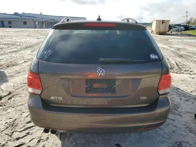 3VWPL7AJ2EM615544 2014 2014 Volkswagen Jetta- Tdi 6