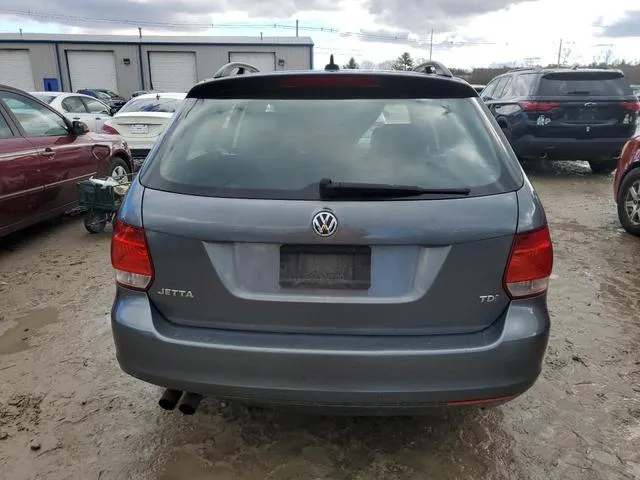 3VWPL7AJ6EM604899 2014 2014 Volkswagen Jetta- Tdi 6