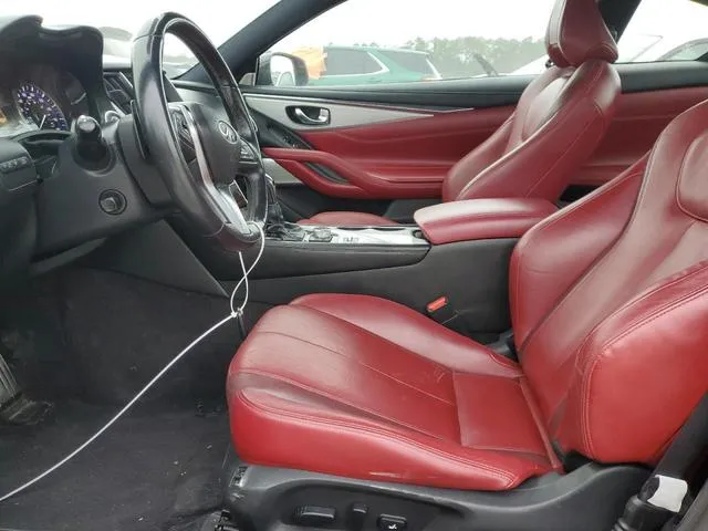 JN1FV7ELXKM440586 2019 2019 Infiniti Q60- Red Sport 400 7