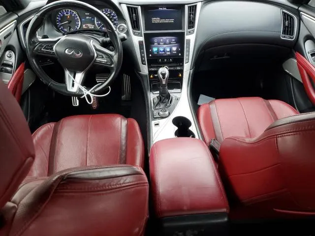 JN1FV7ELXKM440586 2019 2019 Infiniti Q60- Red Sport 400 8