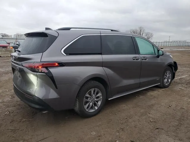 5TDBRKEC8MS003647 2021 2021 Toyota Sienna- LE 3