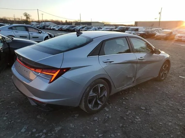 5NPLN4AG9MH011508 2021 2021 Hyundai Elantra- Sel 3