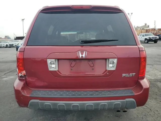 2HKYF18604H573893 2004 2004 Honda Pilot- Exl 6