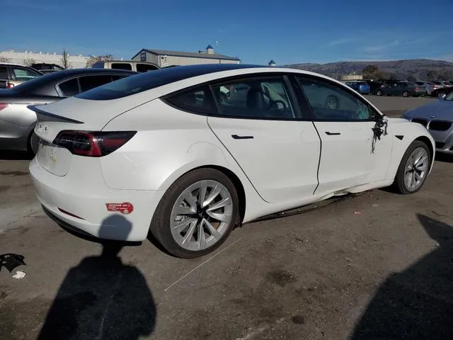 5YJ3E1EAXMF001346 2021 2021 Tesla MODEL 3 3