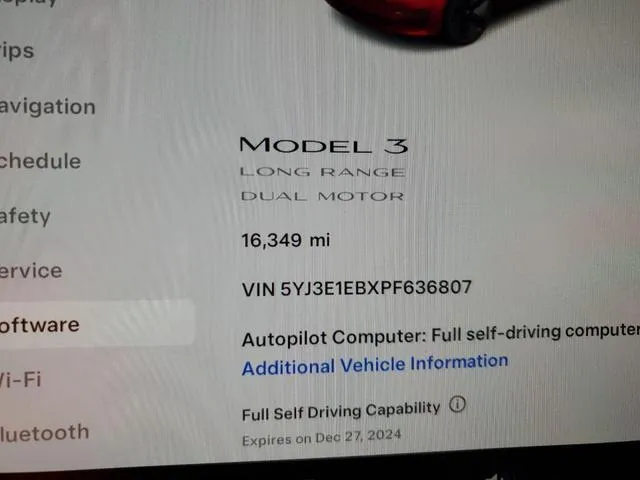 5YJ3E1EBXPF636807 2023 2023 Tesla MODEL 3 9