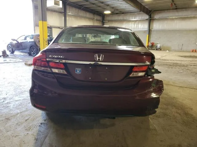 19XFB2F59FE285395 2015 2015 Honda Civic- LX 6