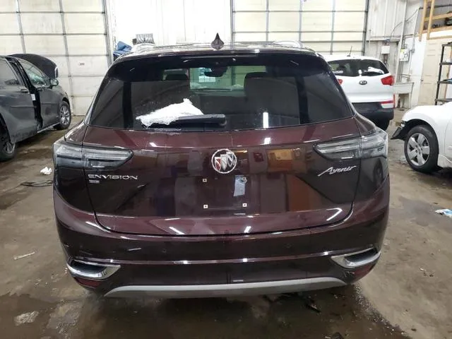 LRBFZSR49MD189956 2021 2021 Buick Envision- Avenir 6