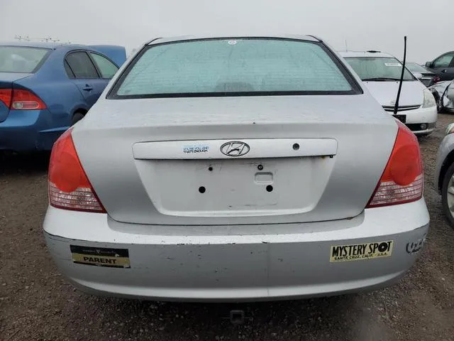 KMHDN46D75U140952 2005 2005 Hyundai Elantra- Gls 6