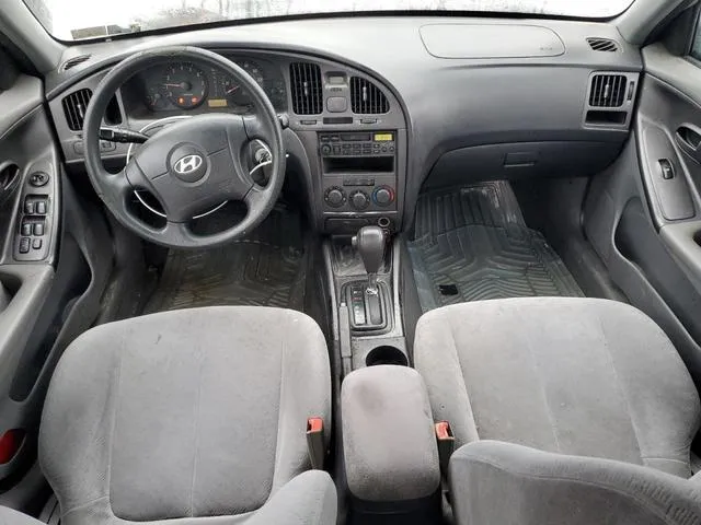 KMHDN46D75U140952 2005 2005 Hyundai Elantra- Gls 8