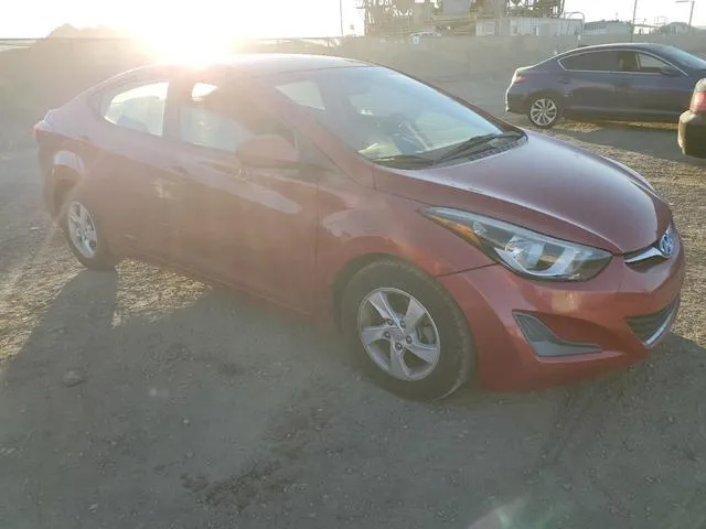 KMHDH4AE0EU203154 2014 2014 Hyundai Elantra- SE 4