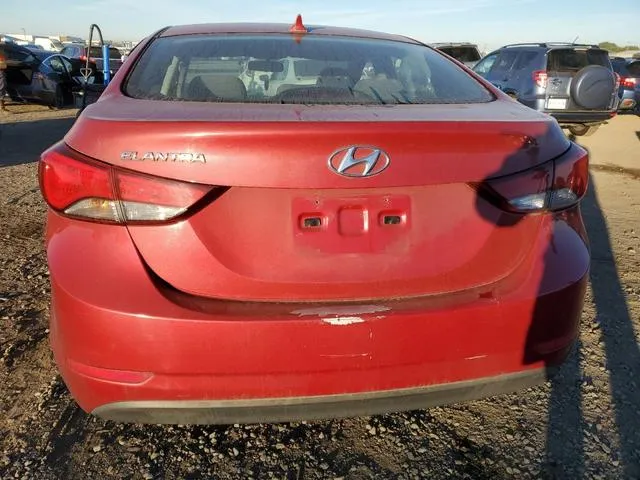 KMHDH4AE0EU203154 2014 2014 Hyundai Elantra- SE 6