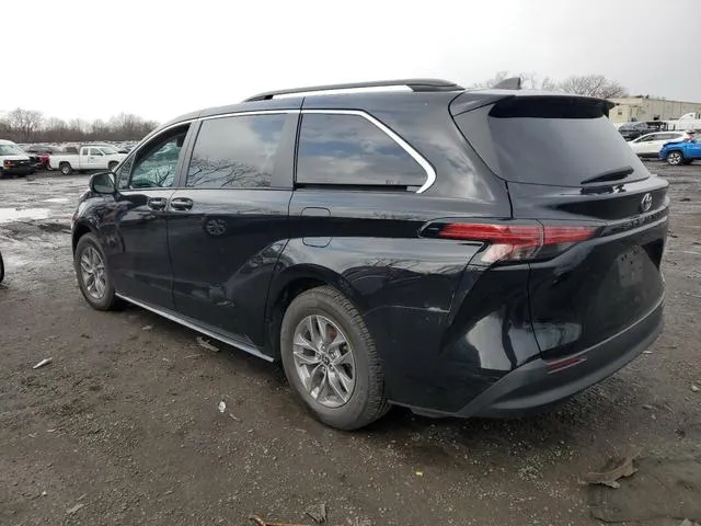 5TDKRKEC8NS076941 2022 2022 Toyota Sienna- LE 2