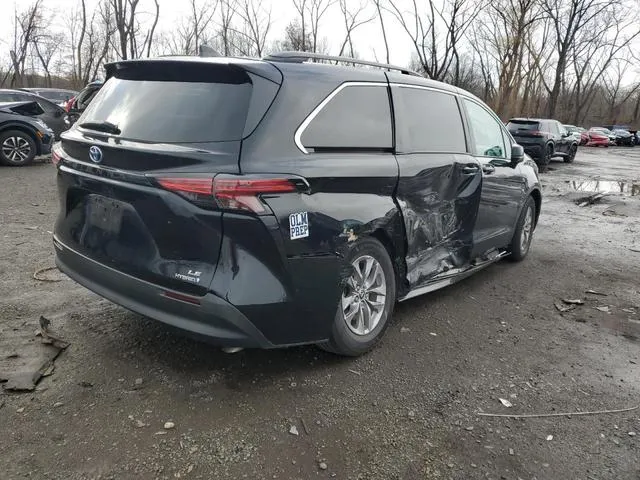 5TDKRKEC8NS076941 2022 2022 Toyota Sienna- LE 3