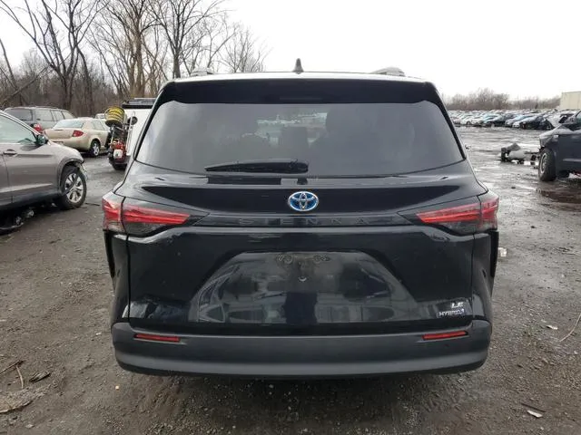 5TDKRKEC8NS076941 2022 2022 Toyota Sienna- LE 6