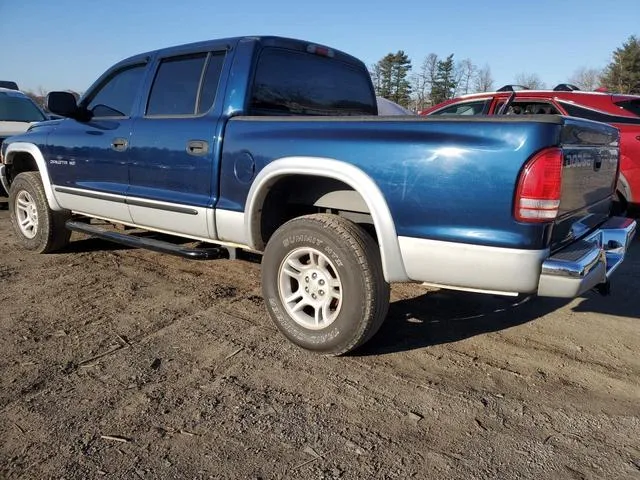 1B7HG48N42S633579 2002 2002 Dodge Dakota- Quad Slt 2