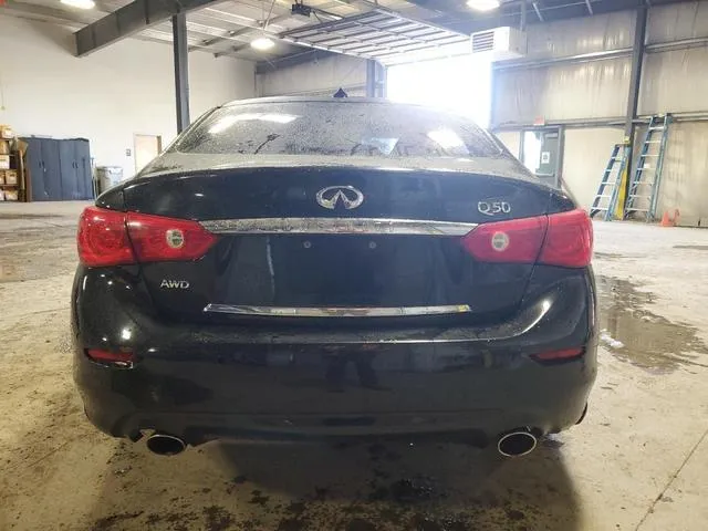 JN1BV7AR0EM698404 2014 2014 Infiniti Q50- Base 6