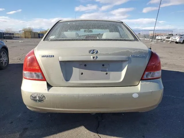 KMHDN45D63U617174 2003 2003 Hyundai Elantra- Gls 6