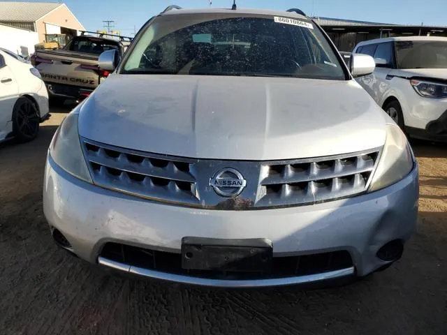 JN8AZ08W37W664095 2007 2007 Nissan Murano- SL 5