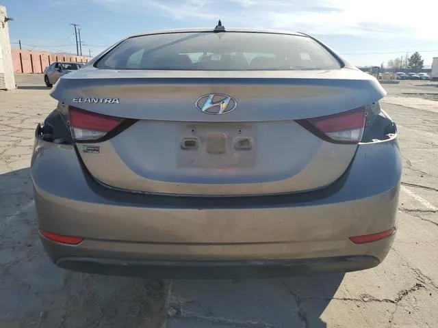 5NPDH4AE0GH693399 2016 2016 Hyundai Elantra- SE 6