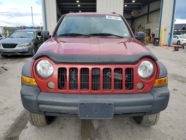 1J4GL48K37W533240 2007 2007 Jeep Liberty- Sport 5